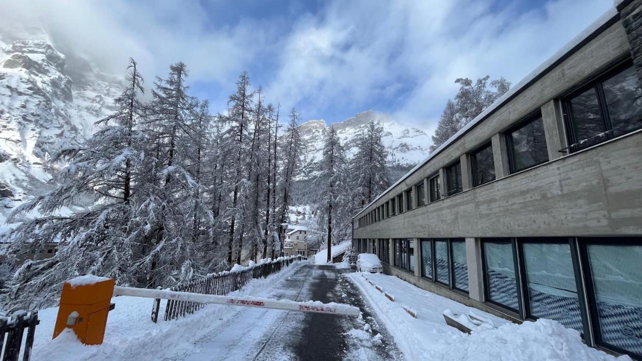 Center, Sauna, View - Haus Linaria Leukerbad Eksteriør bilde
