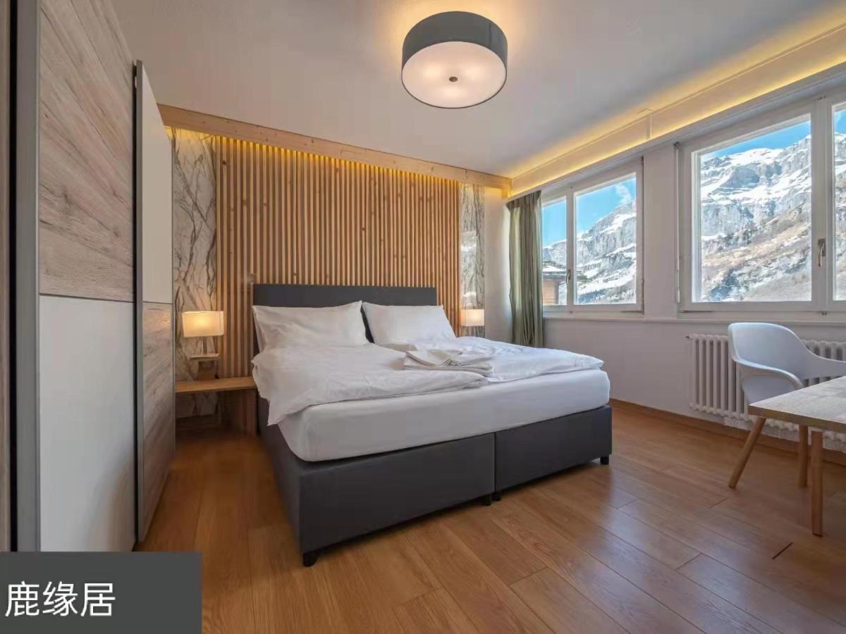 Center, Sauna, View - Haus Linaria Leukerbad Eksteriør bilde