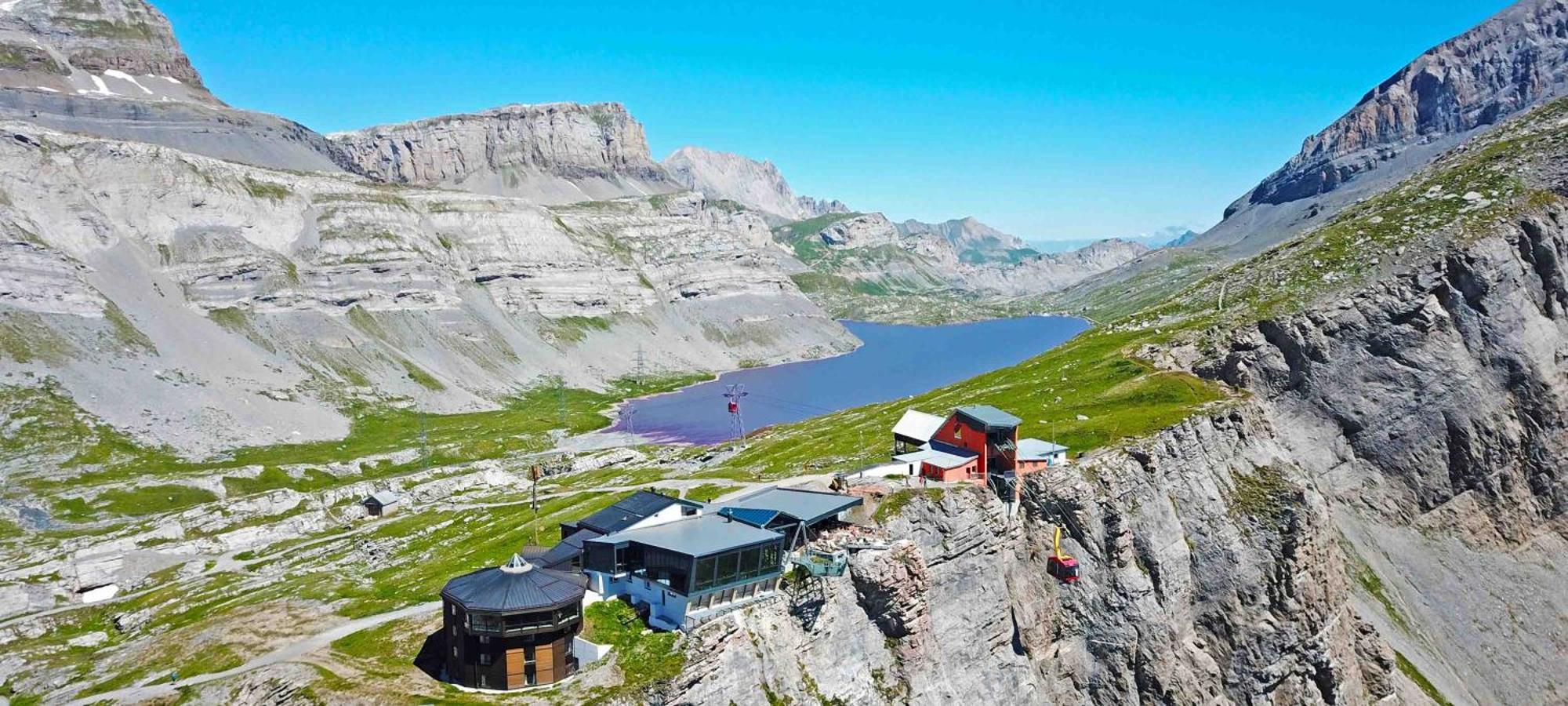 Center, Sauna, View - Haus Linaria Leukerbad Eksteriør bilde