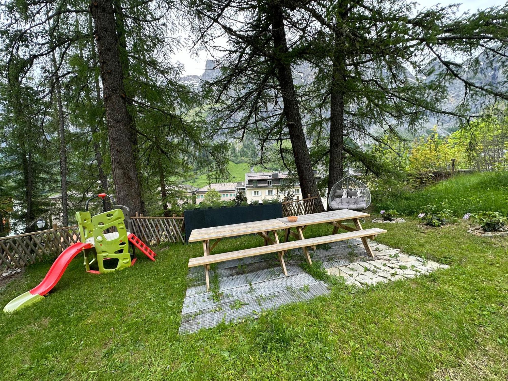 Center, Sauna, View - Haus Linaria Leukerbad Eksteriør bilde