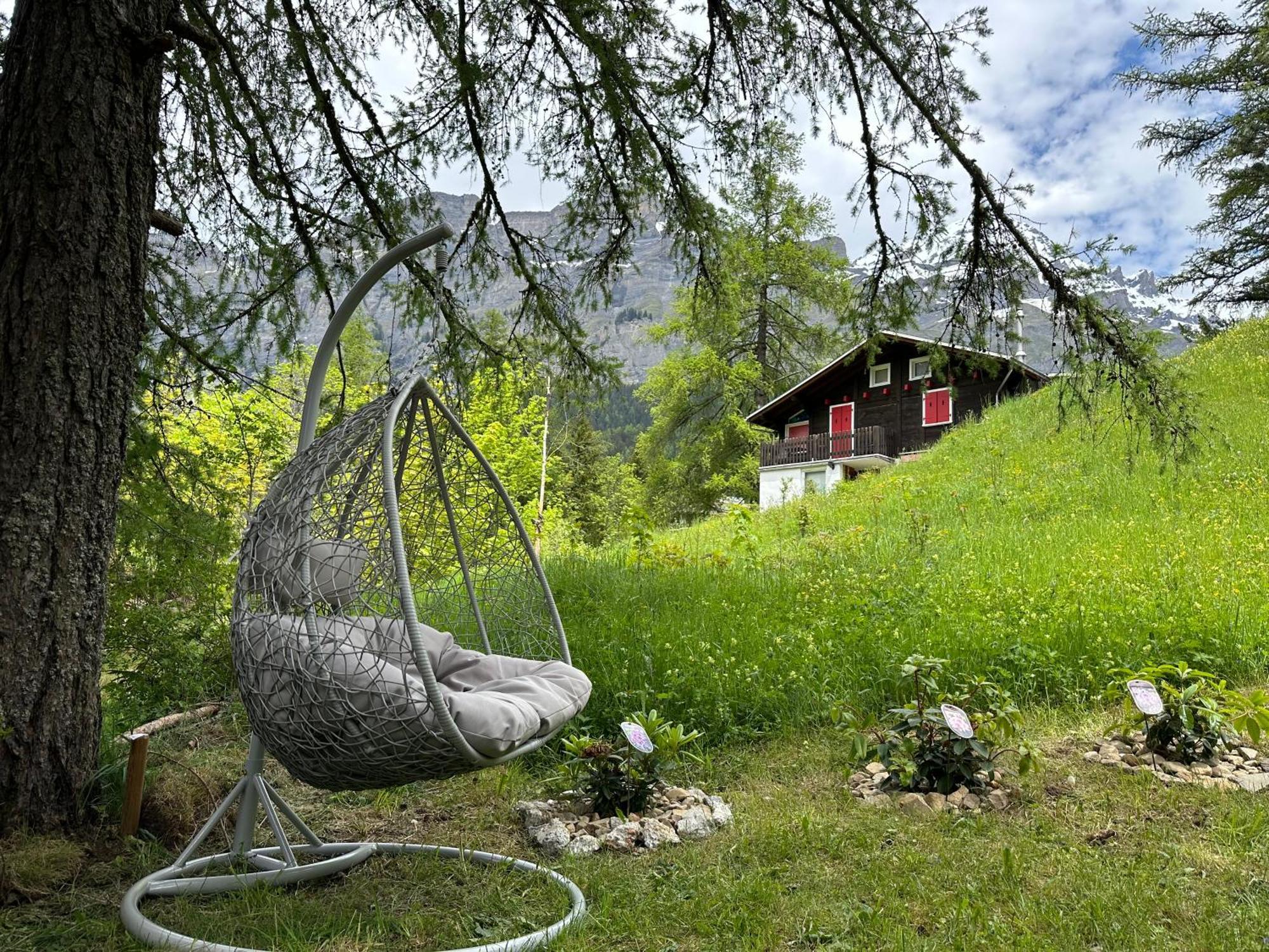 Center, Sauna, View - Haus Linaria Leukerbad Eksteriør bilde