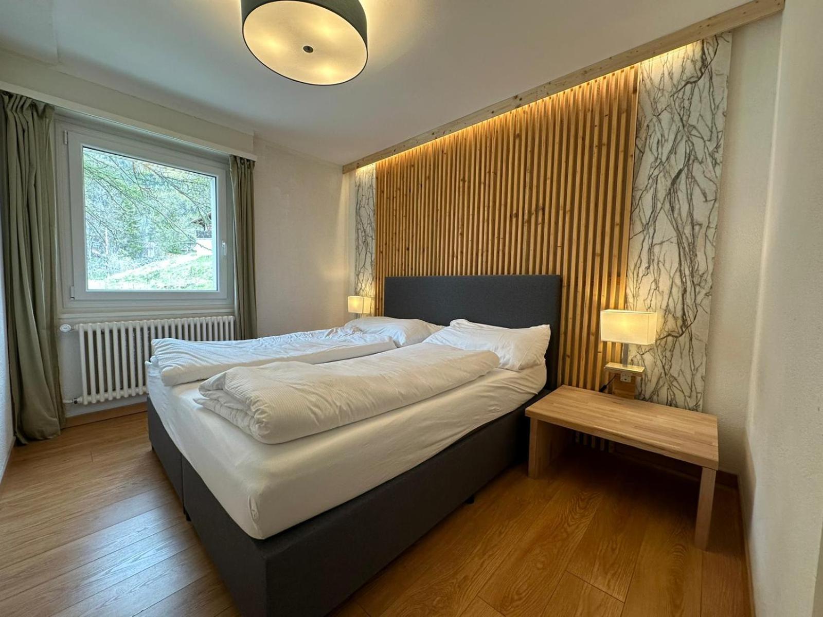 Center, Sauna, View - Haus Linaria Leukerbad Eksteriør bilde